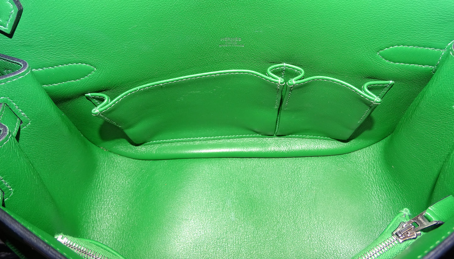 Hermes Green Swift Leather Jypsiere 28 2010