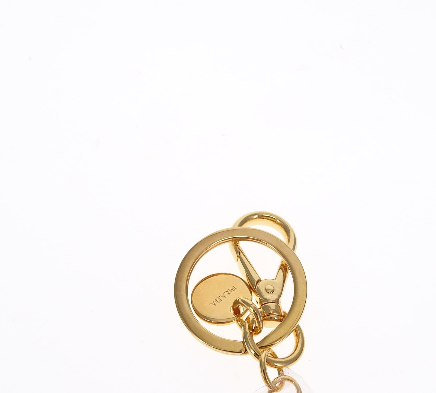 Prada Floral Enamel Key Charm