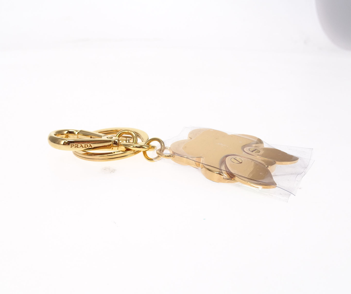 Prada Floral Enamel Key Charm