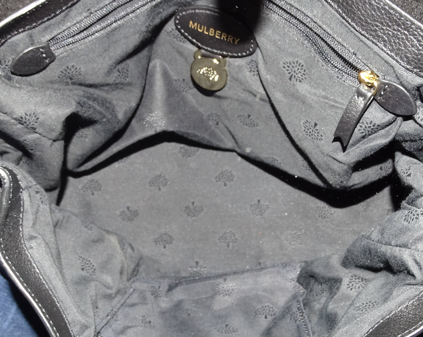 Mulberry Ltd Edt Alexa Travel Day Bag Black With Strap GH