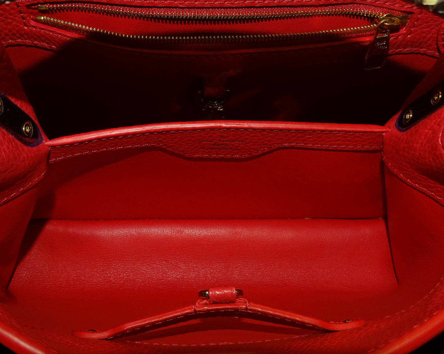 Louis Vuitton Pink Leather and Snake Handle Capucines BB AH4146 - 2016