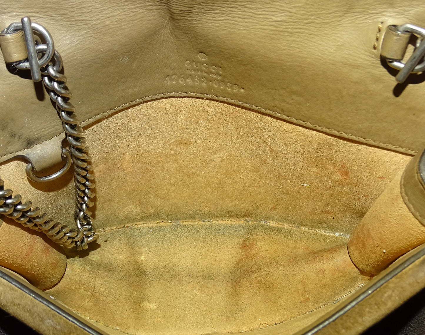 Gucci GG Supreme SHW Super Mini Dionysus Bag