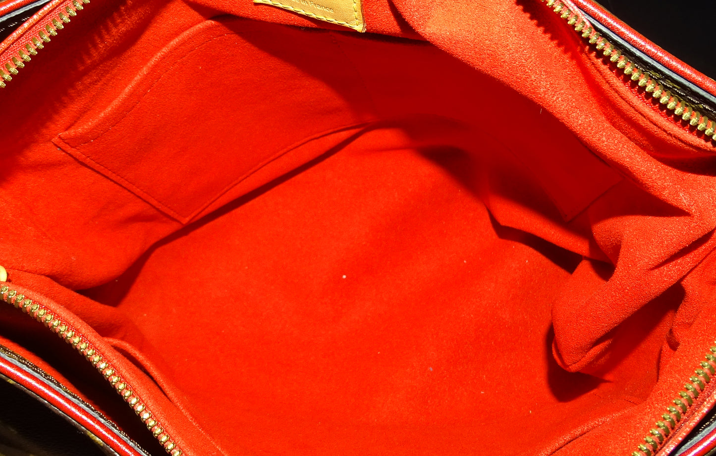 Louis Vuitton Monogram and Red Pallas Shoulder Bag MM SP1176 - 2016