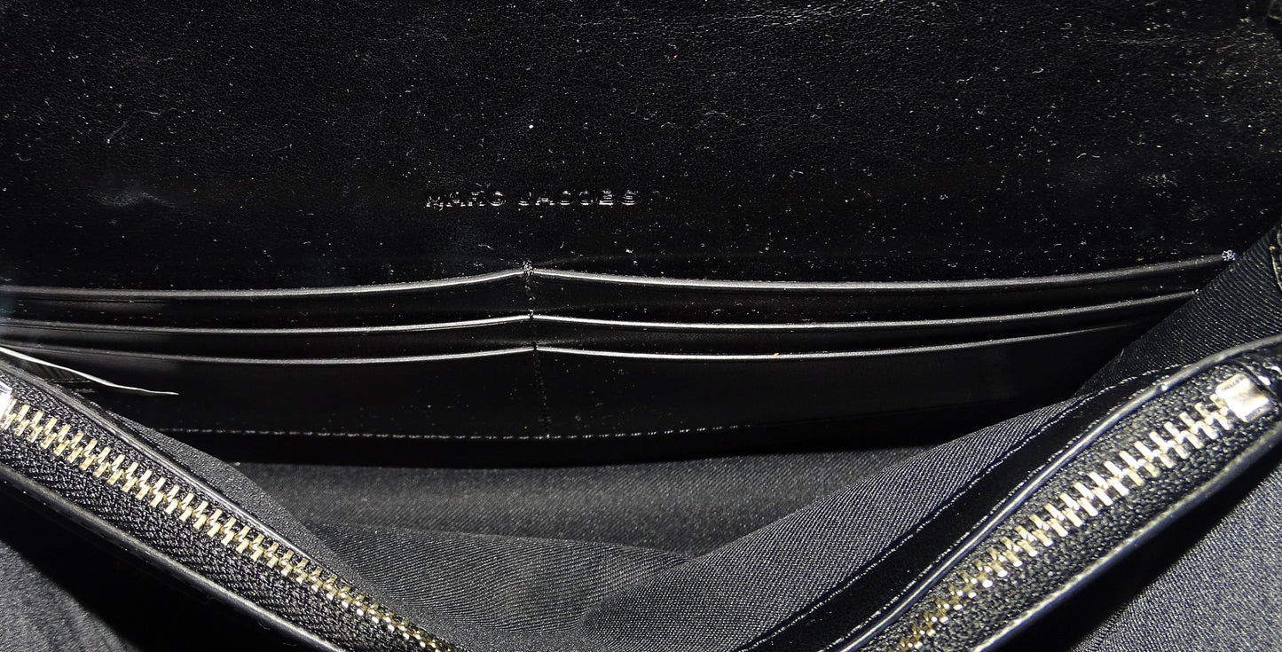 Marc Jacobs Black Party Wallet on a Chain