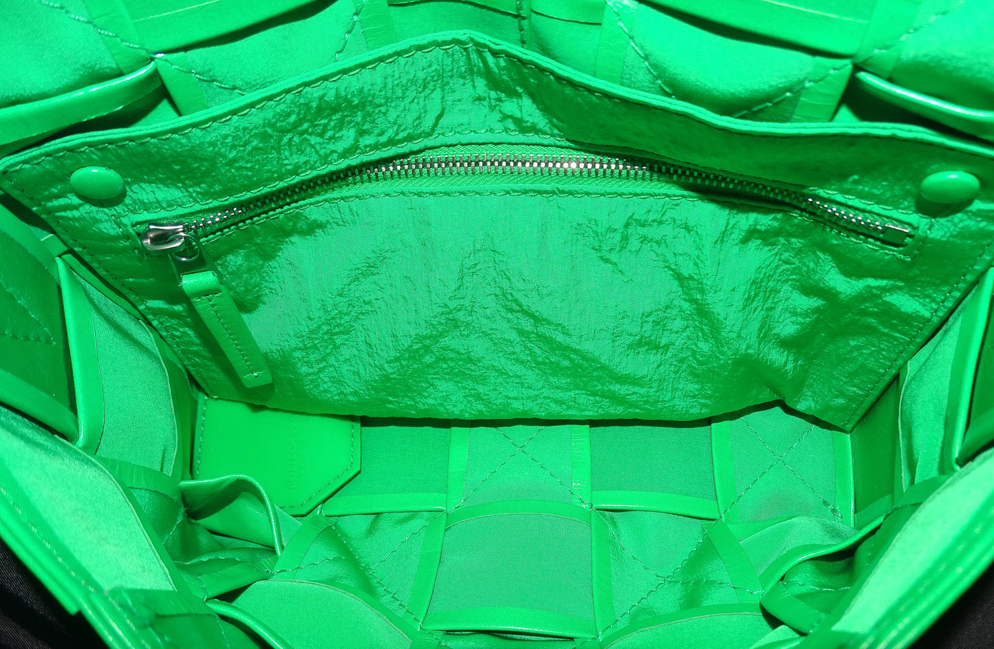 Bottega Veneta Parakeet Intreccio Small Cassette Crossbody