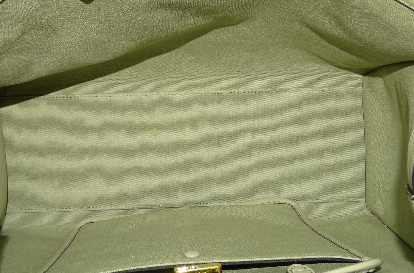 Fendi Green Tea Peekaboo FF Logo X-Tote