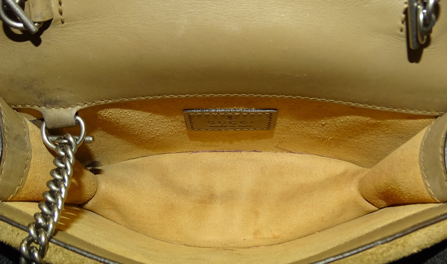 Gucci GG Supreme SHW Super Mini Dionysus
