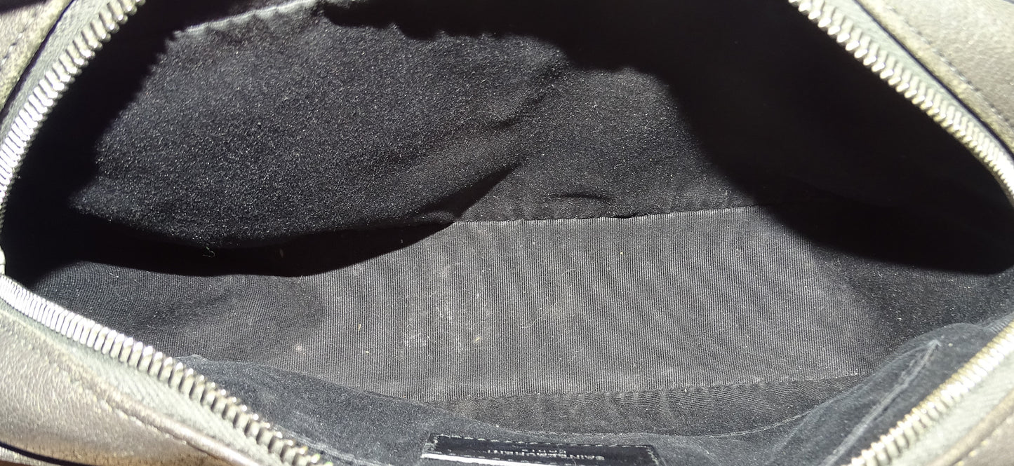 Saint Laurent Lou Camera Bag Grey All Leather Lou Camera Bag
