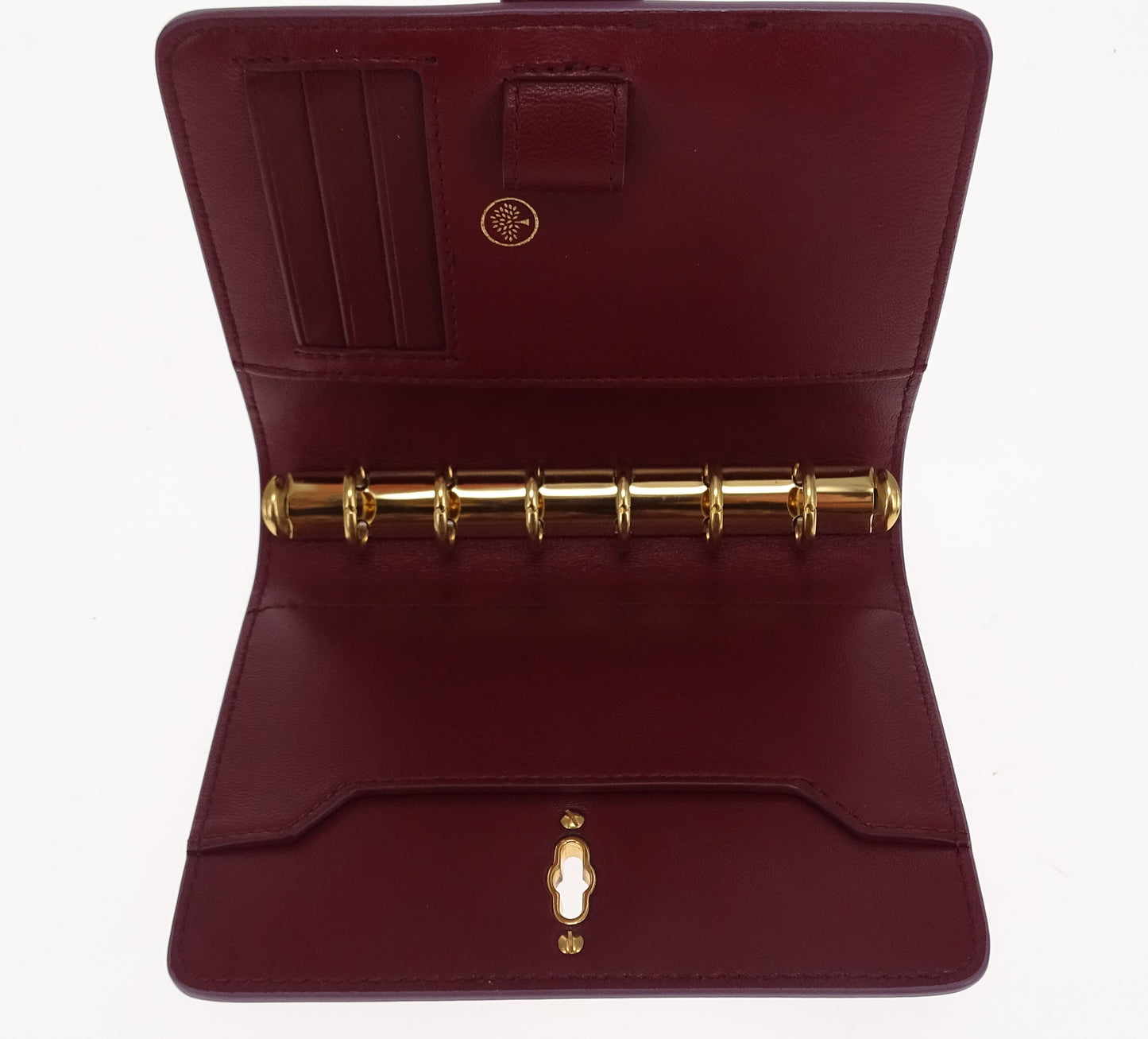Mulberry Lilac Leather Agenda Cover with Inserts