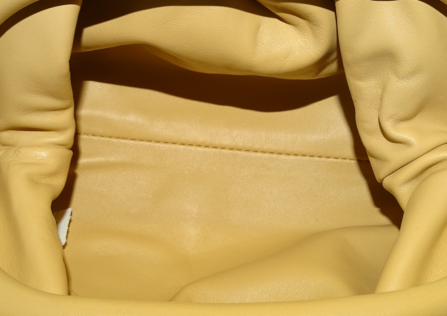 Bottega Veneta Beige The Mini Pouch