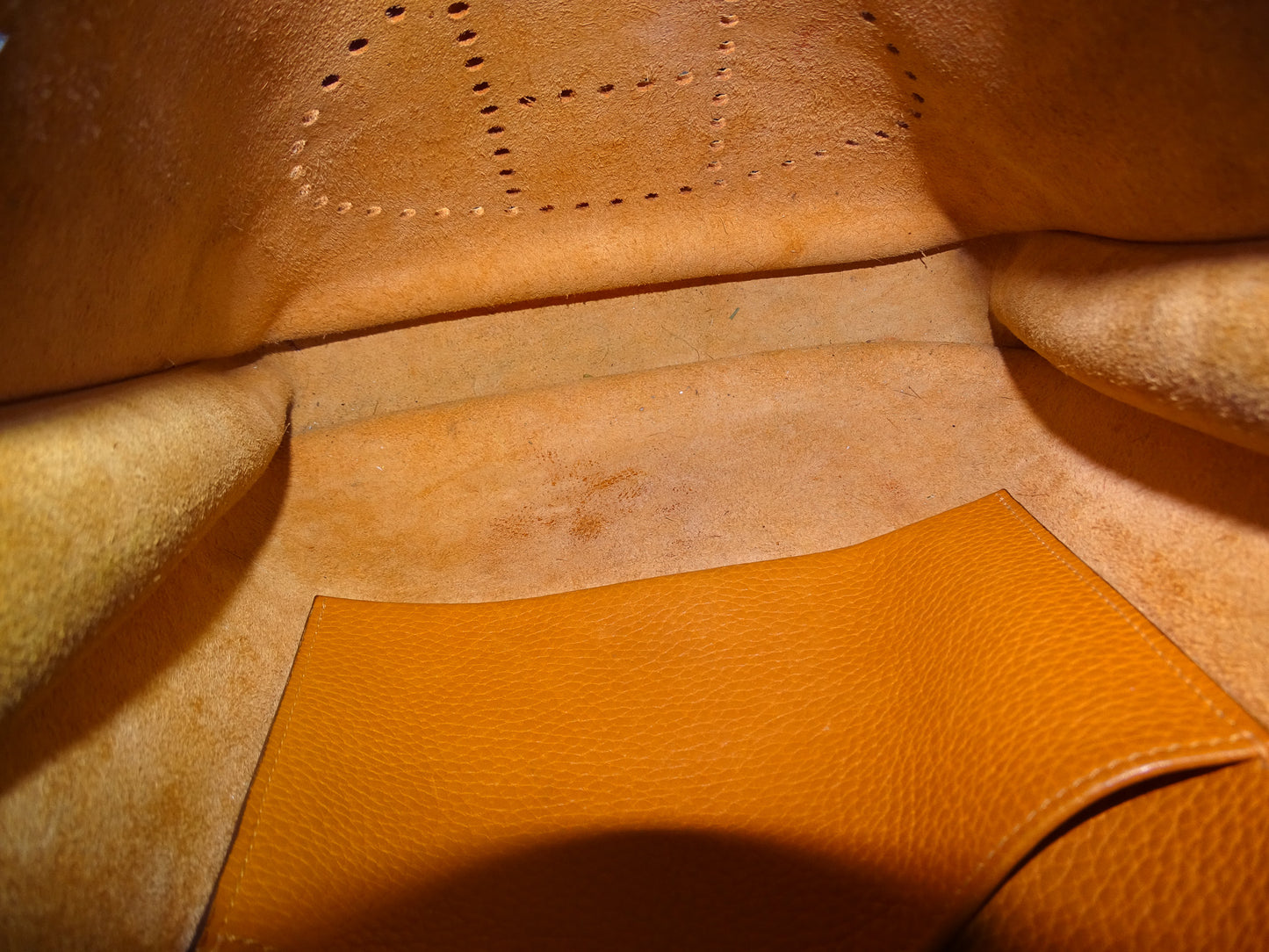 Hermes Evelyne I PM Bag Orange 2004