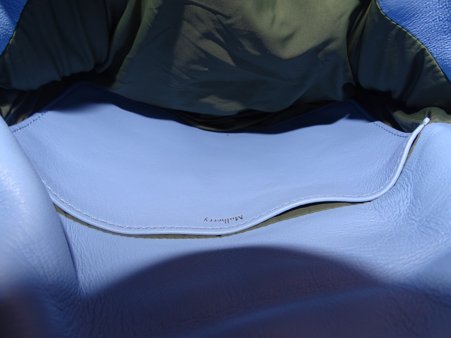 Mulberry Softie Bag Cornflower Blue Nappa