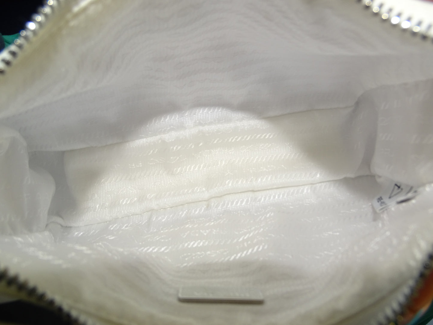 Prada Re-Edition 2005 White Nylon and Saffiano