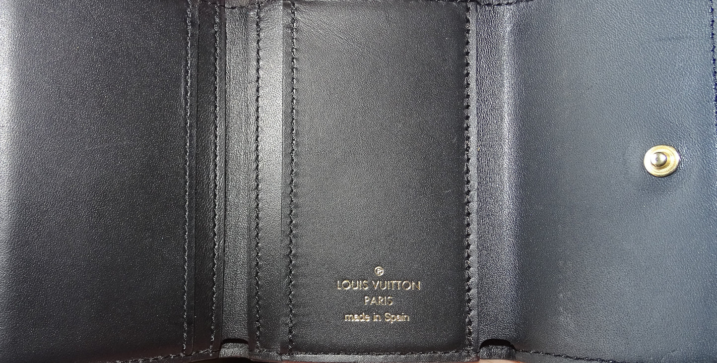 Louis Vuitton Monogram Noir Small Card Nano Wallet