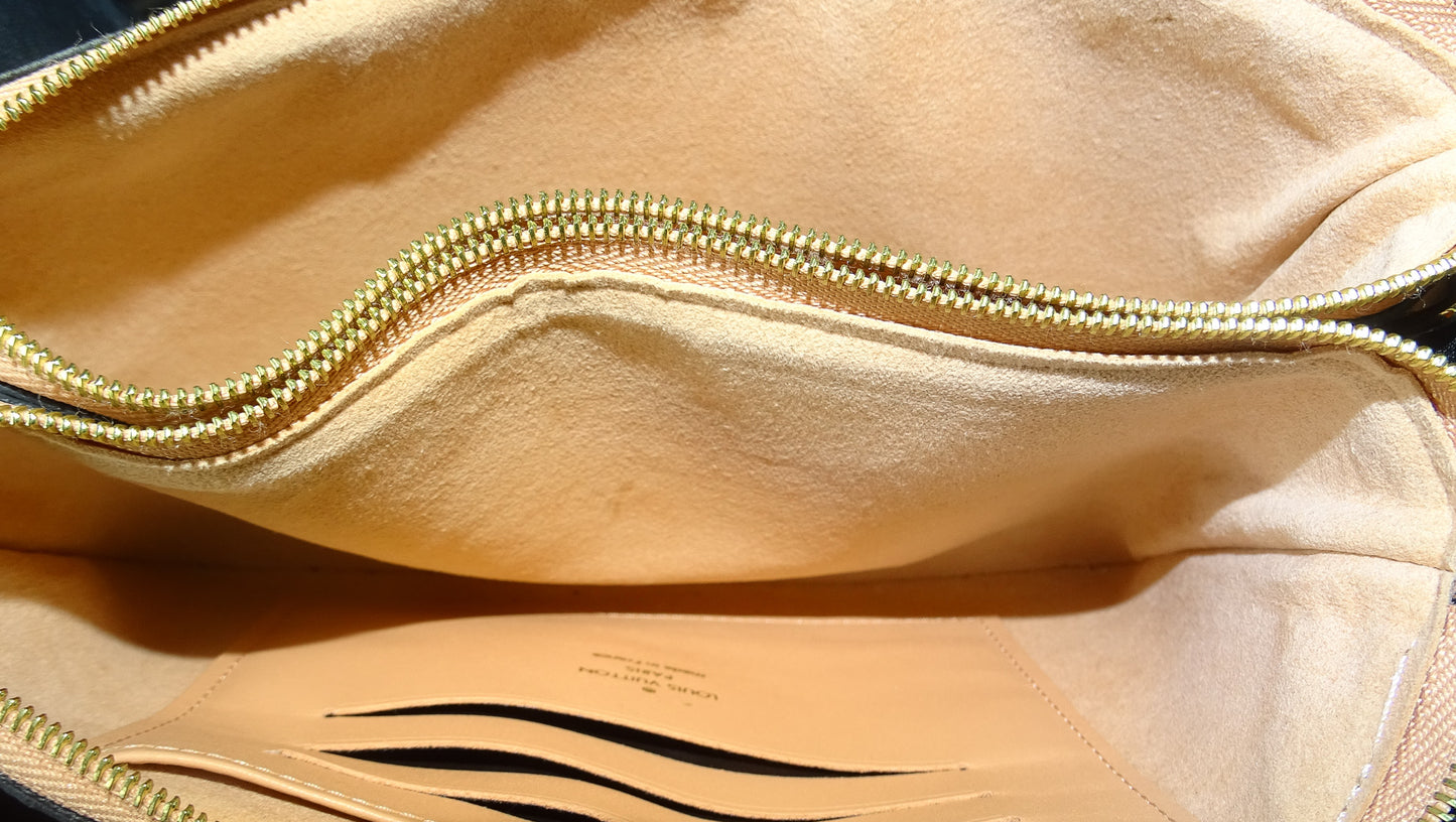 Louis Vuitton Damier Ebene Double Zip Pochette MI0281