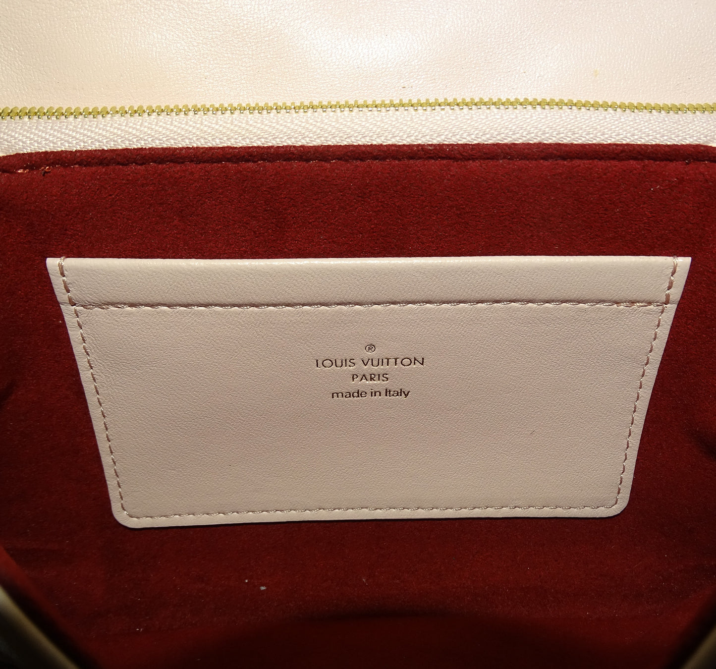 Louis Vuitton Pale Pink Pochette Coussin (NFID Chip)