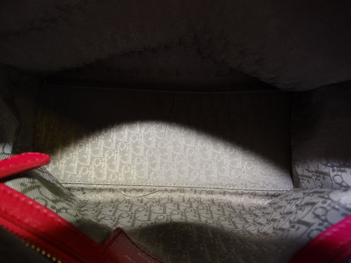 Dior Lady Dior Medium Pink Leather 2011