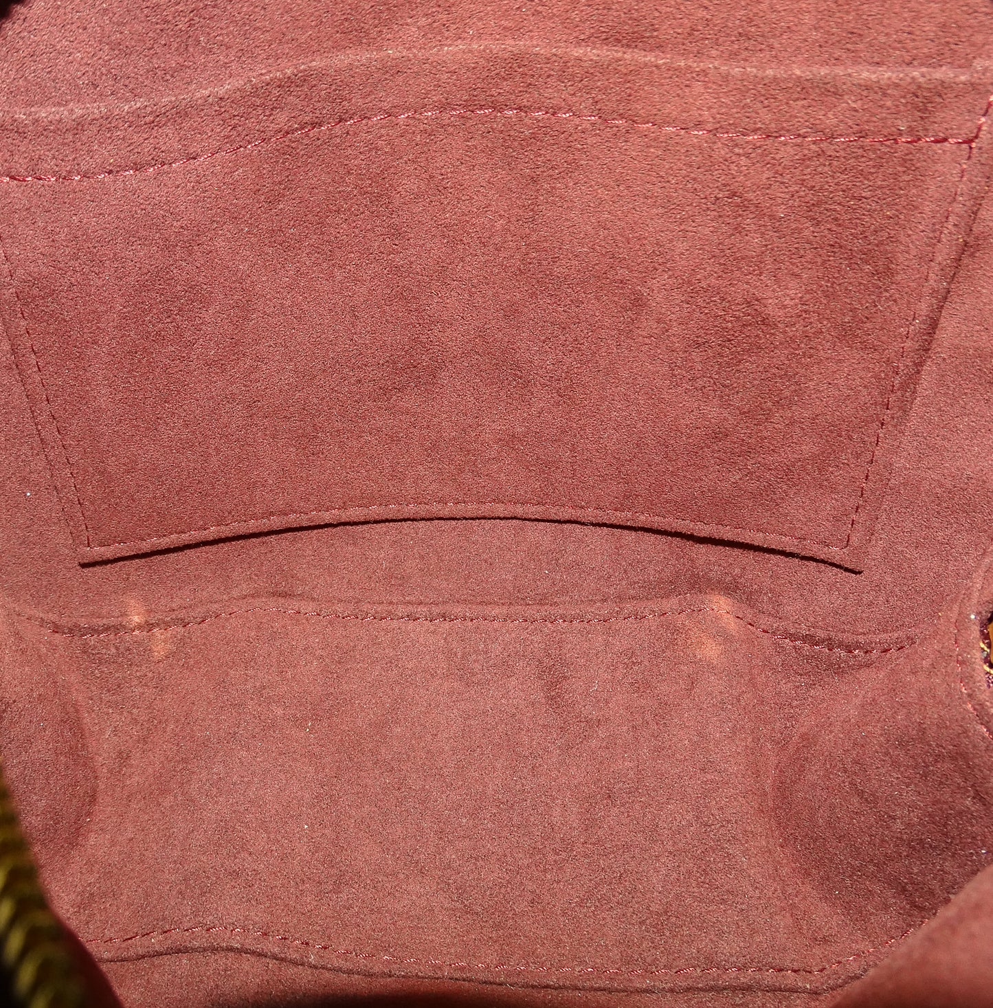 Louis Vuitton Burgundy Jacquard Since 1854 Canvas Mini Deauville PL4200