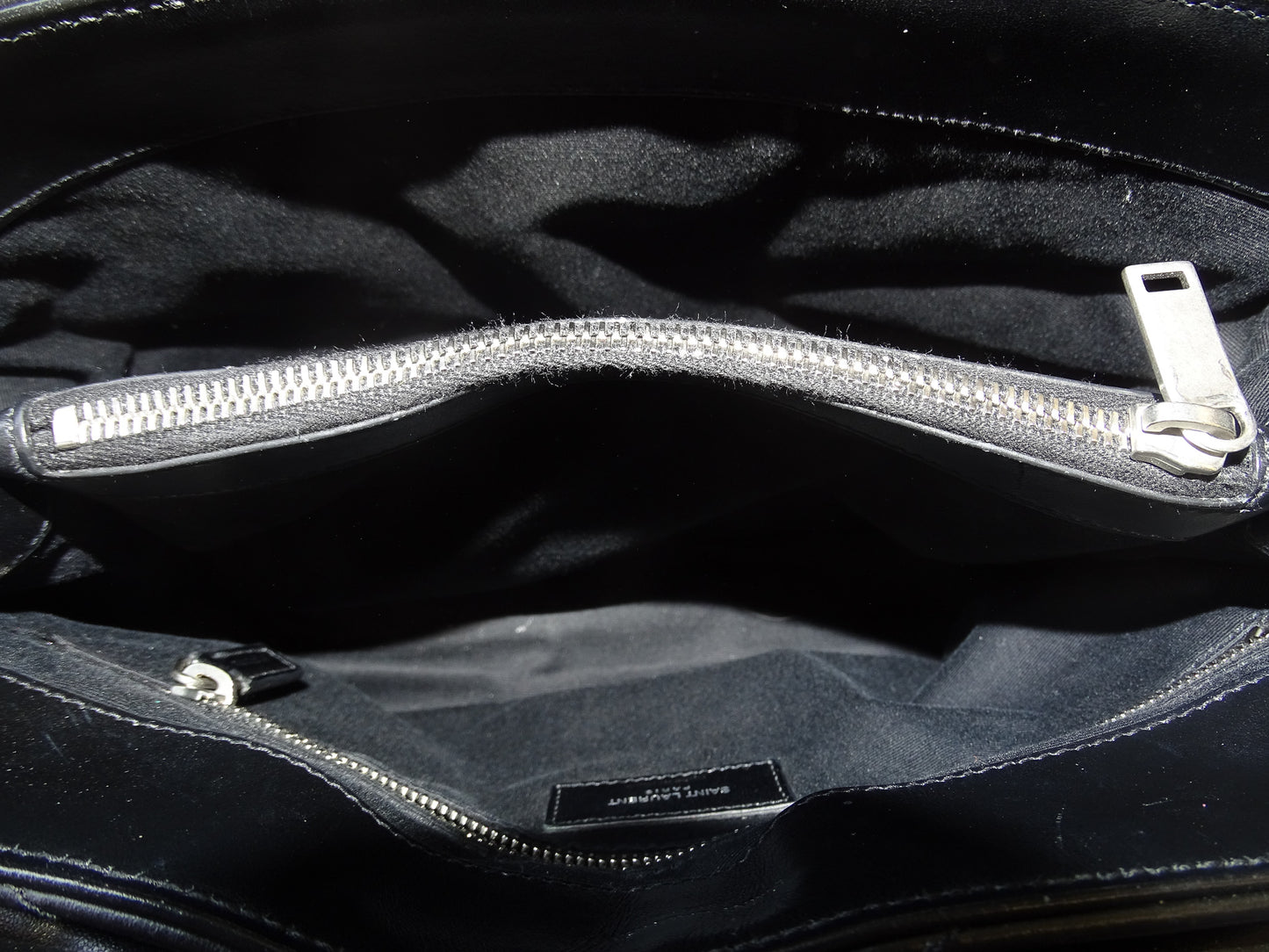 Saint Laurent Loulou Medium Black Leather SHW 2017