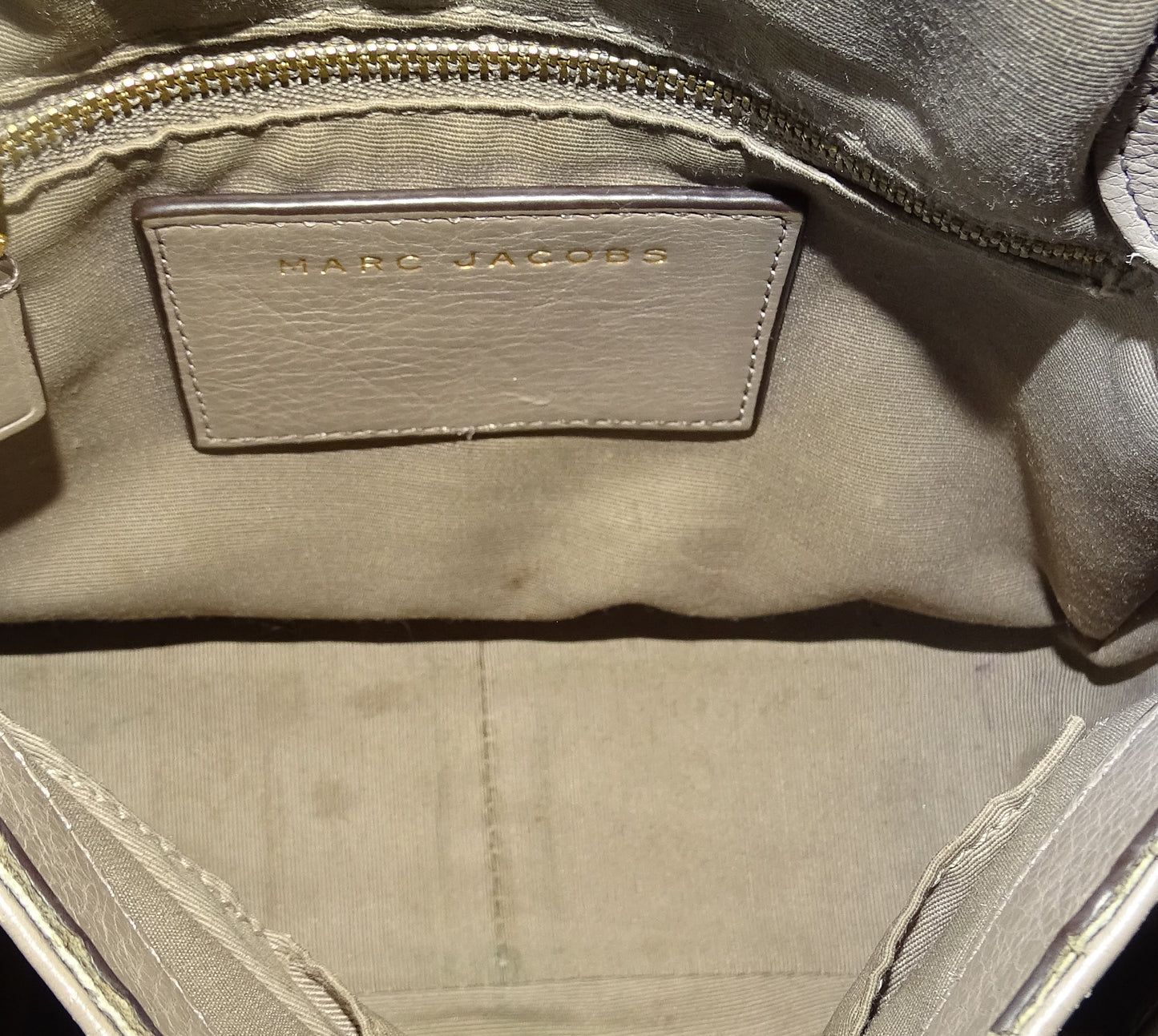 Marc Jacobs Recruit Saddle Bag Grey