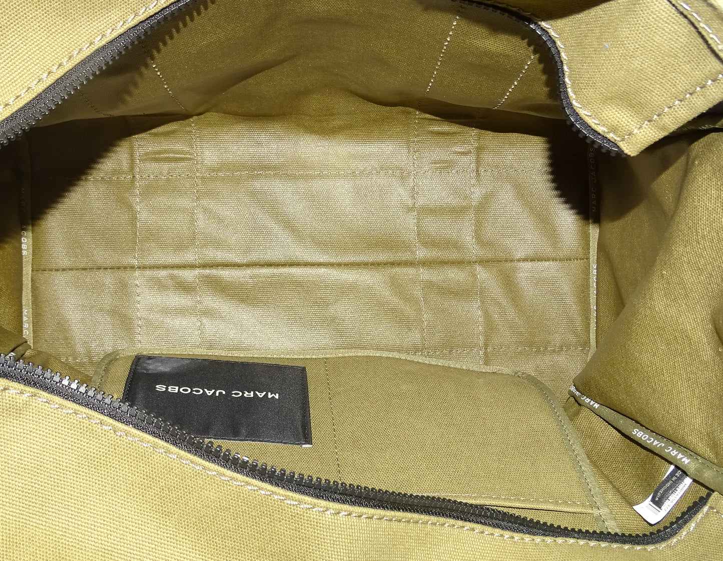 Marc Jacobs The Tote Bag Large Canvas Khaki
