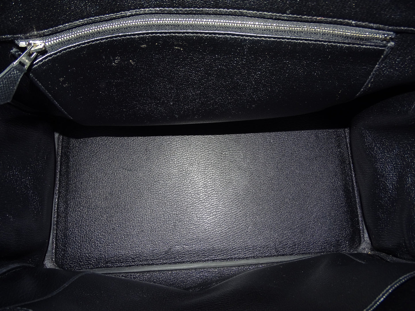 Hermes Black Epsom Palladium HW Birkin 35 2012