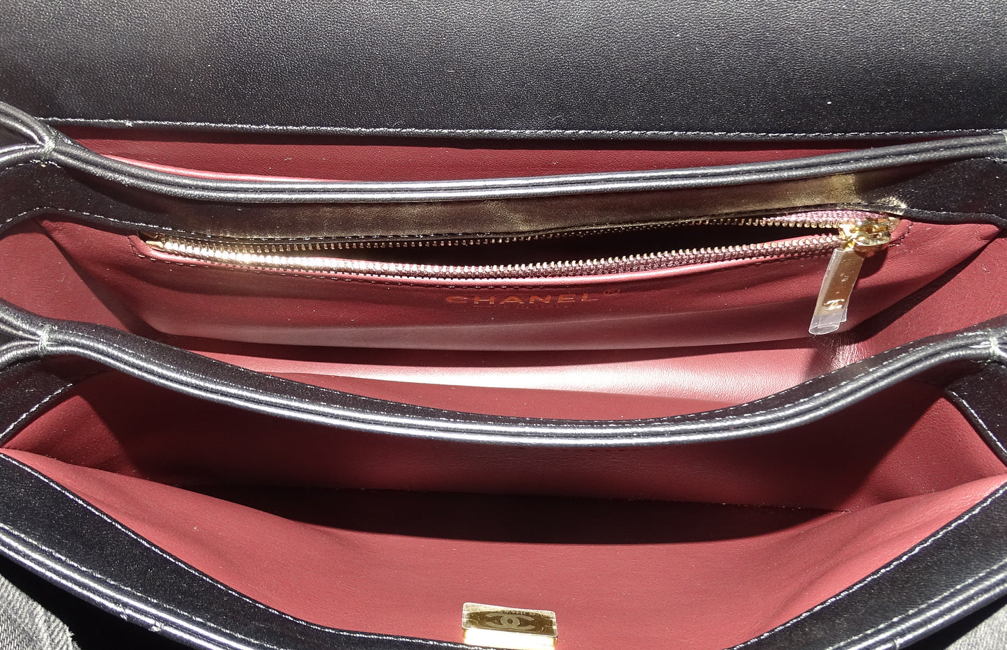 Chanel Trendy Small Black Lambskin
