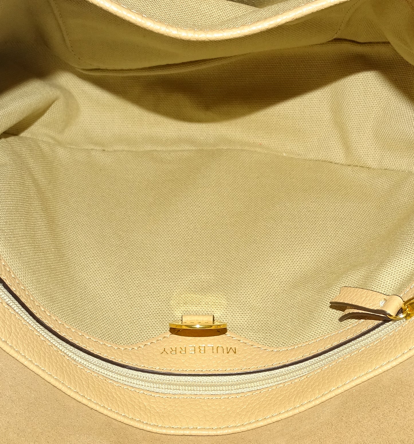 Mulberry Tessie Satchel Rosewater Classic Grain
