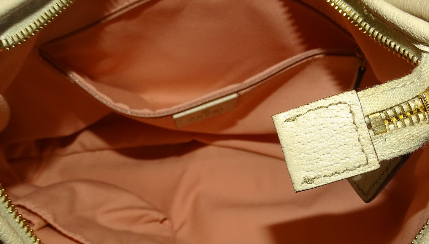 Gucci Abbey D Ring Pink GG Canvas