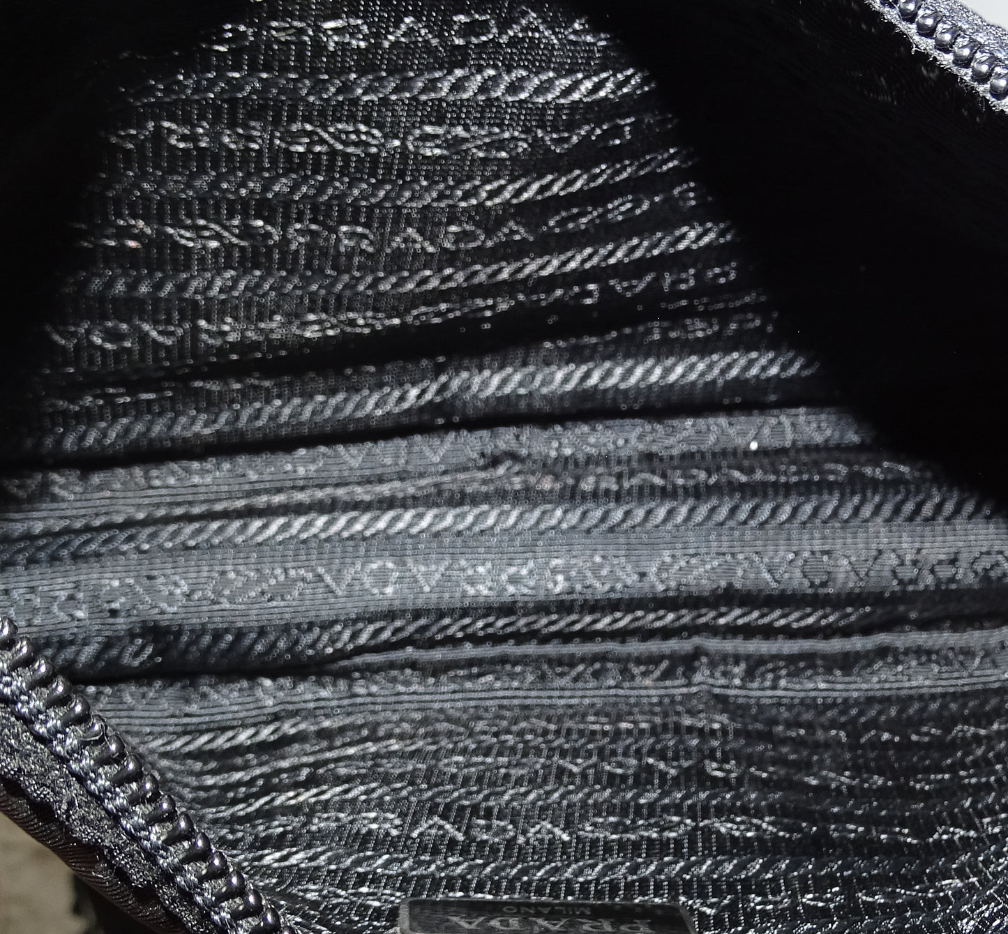 Prada Re-Edition 2000 Black Nylon Mini Shoulder Bag