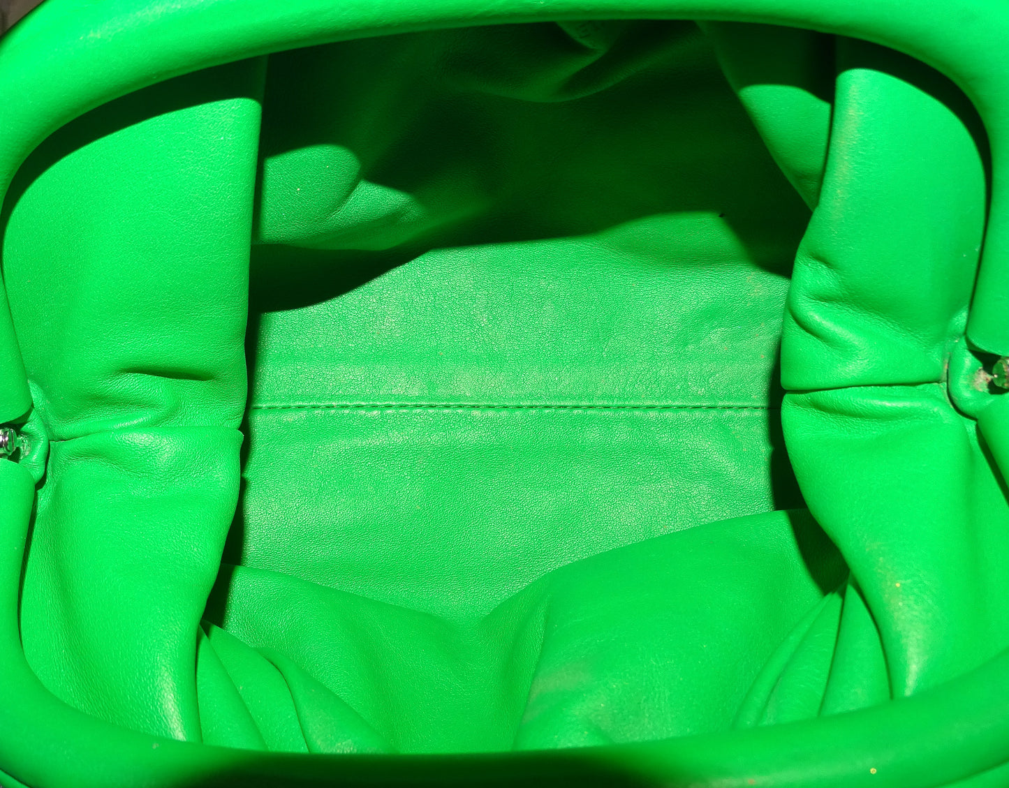 Bottega Veneta Mini Pouch Parakeet Green