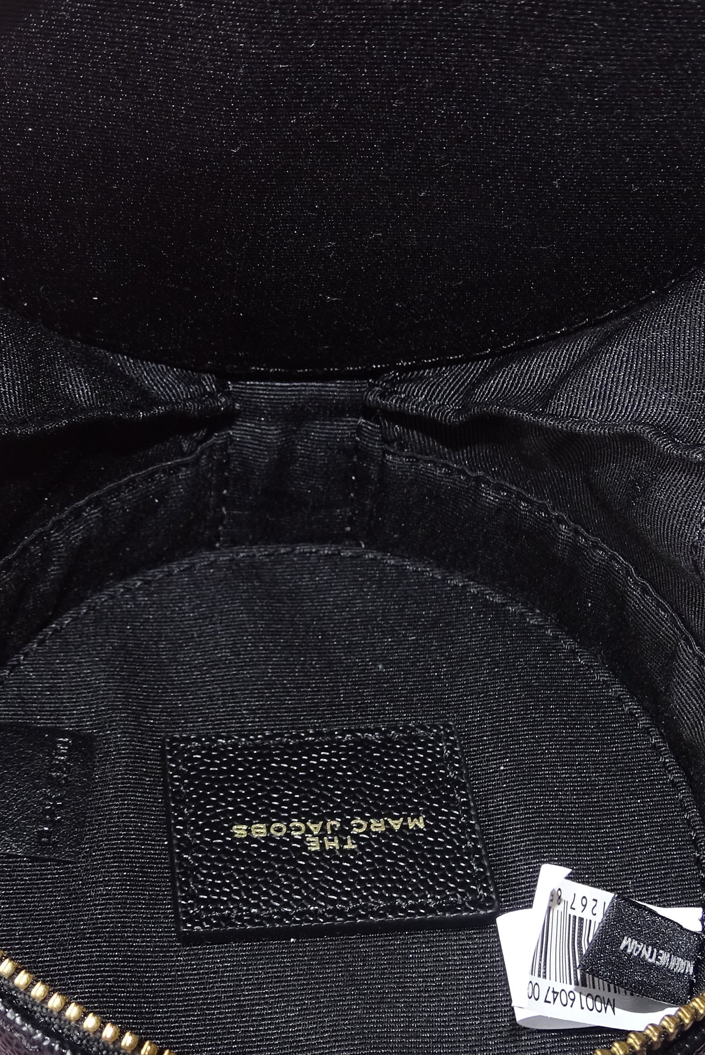 Marc Jacobs The Hot Spot Black Mini Round Bag