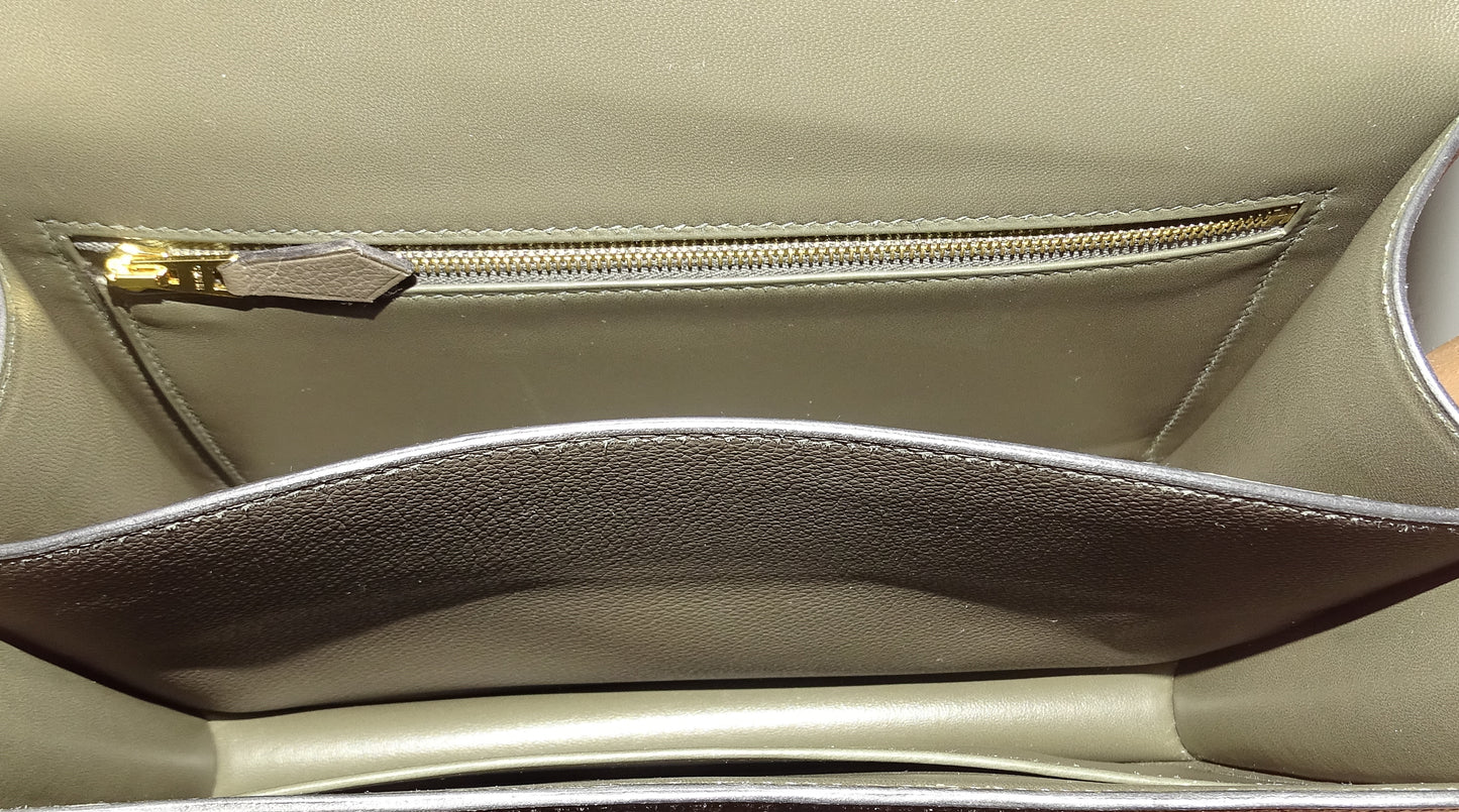 Hermes Constance 24 Evercolor Vert De Gris GHW 2020