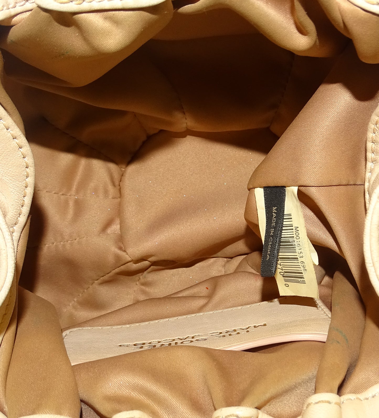 Marc Jacobs Soiree Pouch Bag Pale Pink