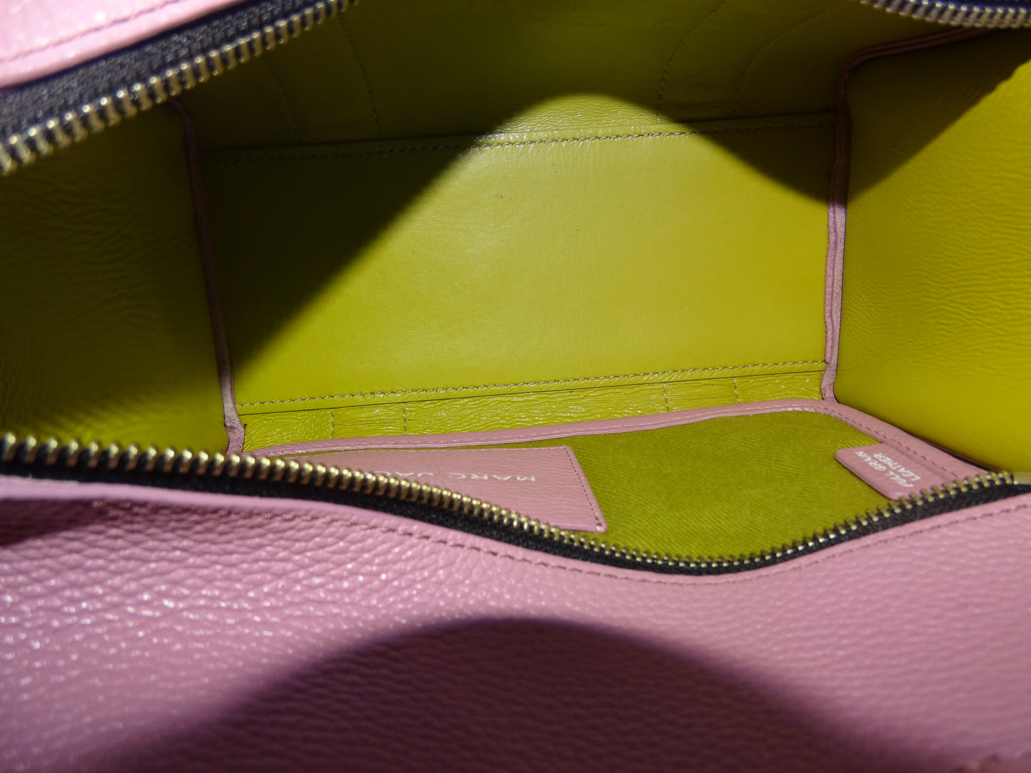 Marc Jaocbs The Tote Bag Small Lilac Leather