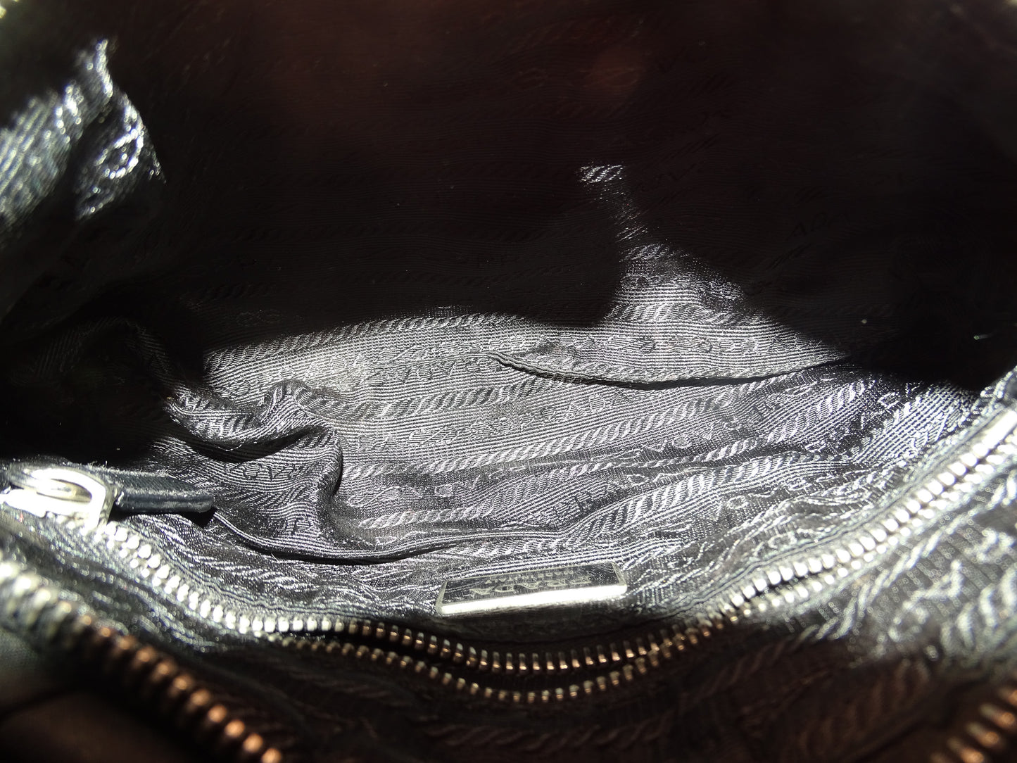 Prada Nylon Patchwork Shoulder Bag Vintage