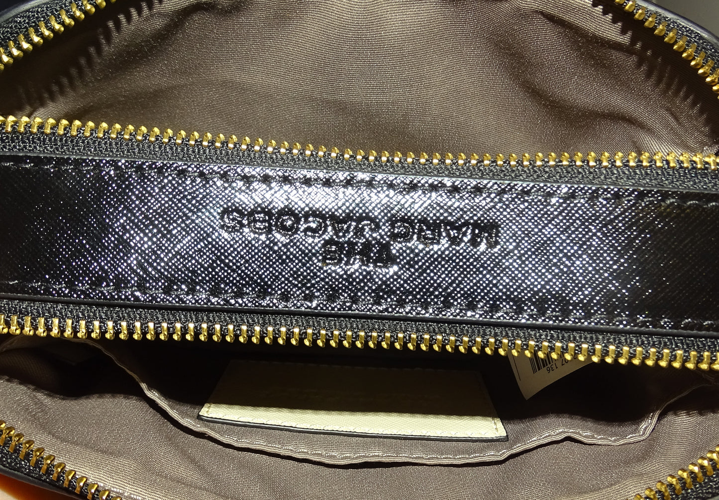 Marc Jacobs The Snapshot Black & Cream Crossbody