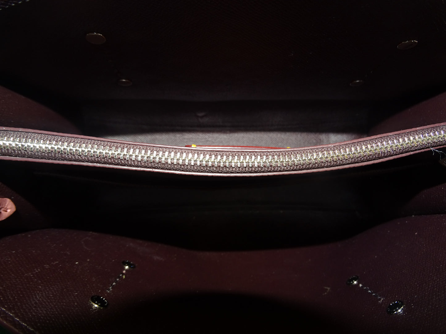 Coach Charlie Carryall 28 Pink Signature Leather