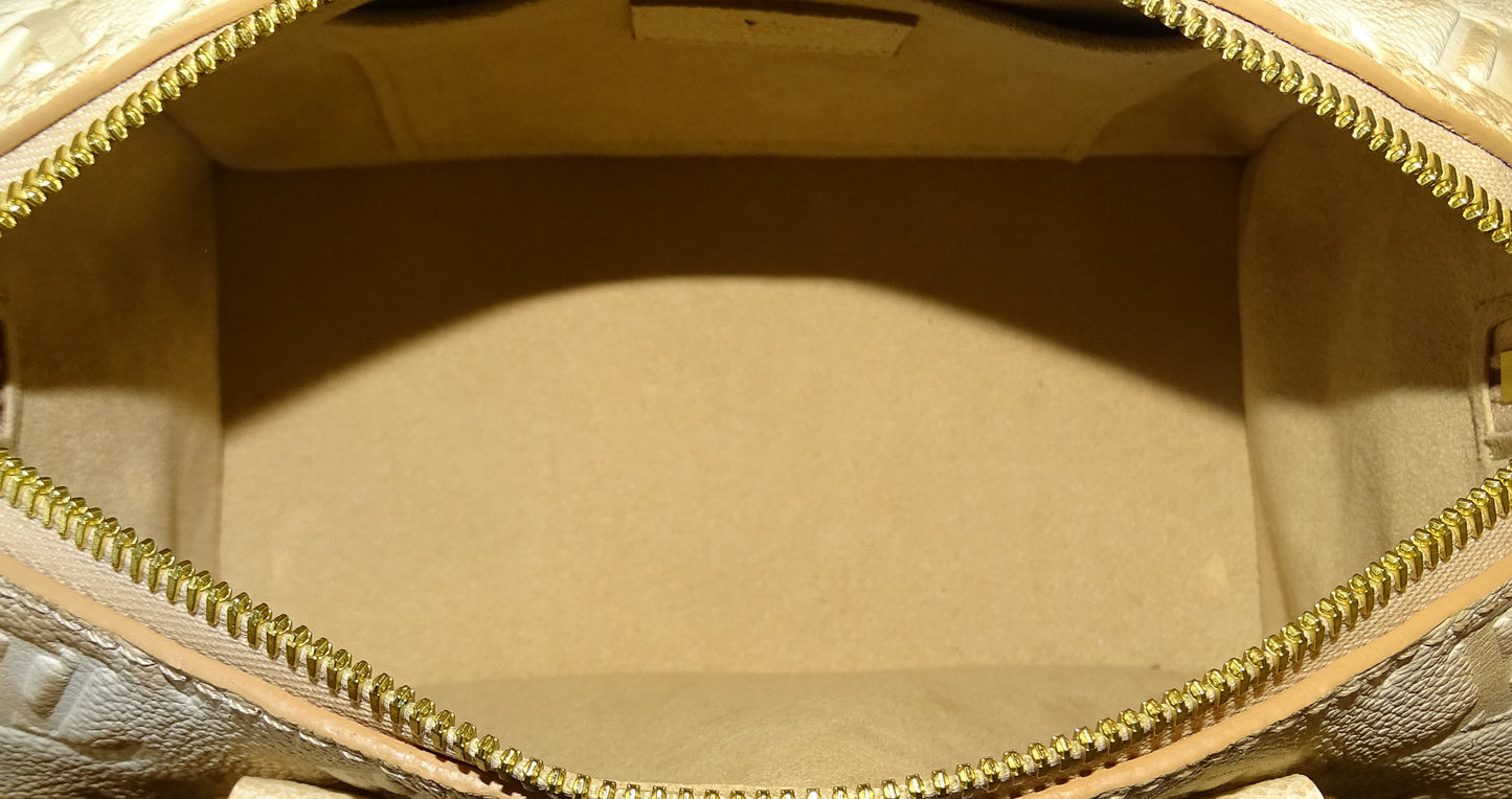 Louis Vuitton Speedy 20 Bandouliere Summer Stardust Beige Clair (NFID)