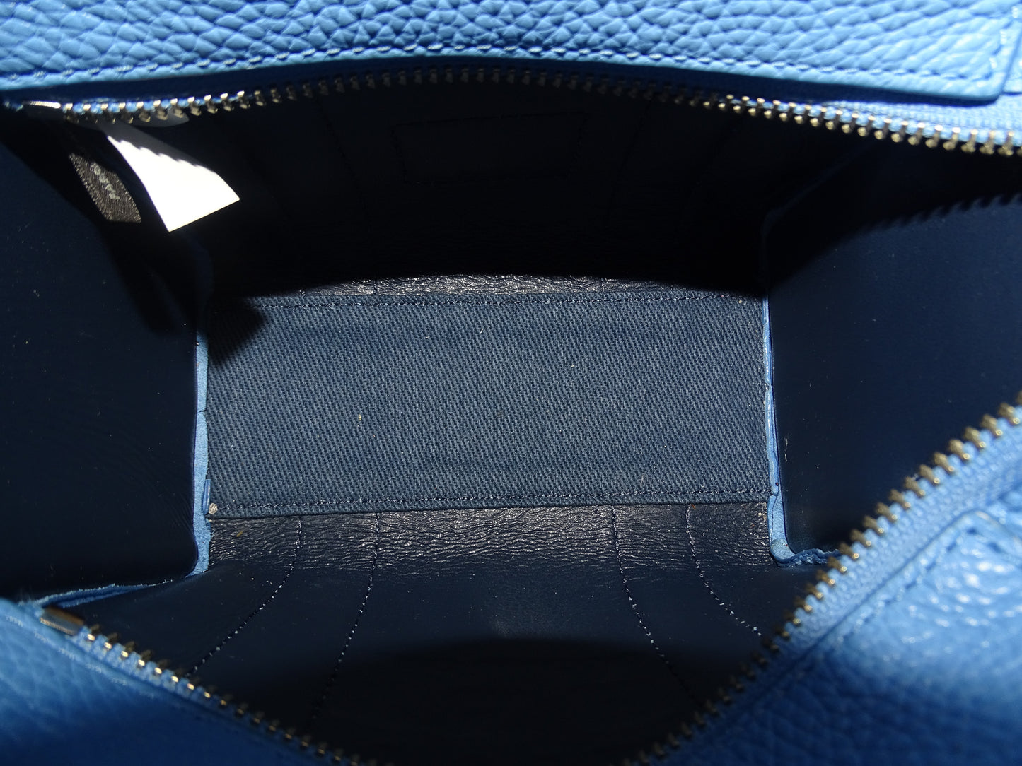 Marc Jacobs The Tote Bag Mini Spring Blue Leather