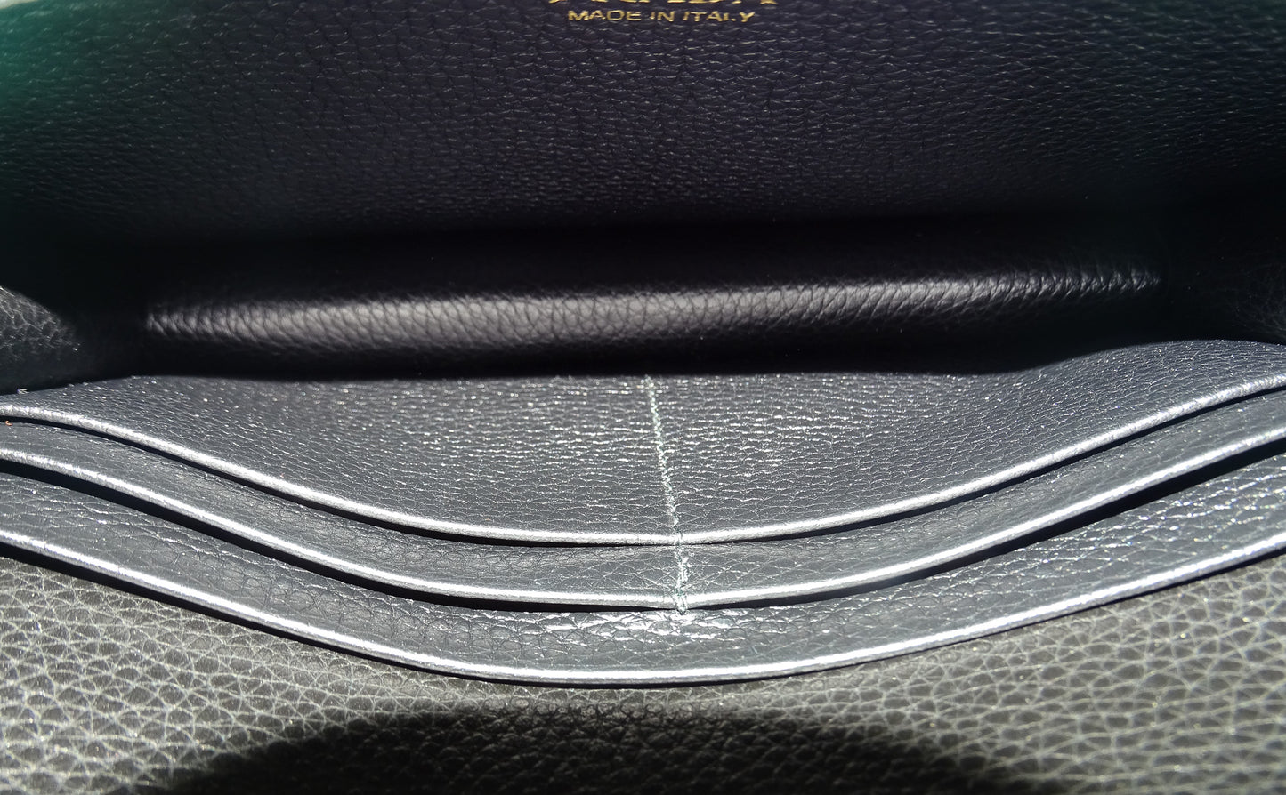 Prada Chain Wallet Black GHW