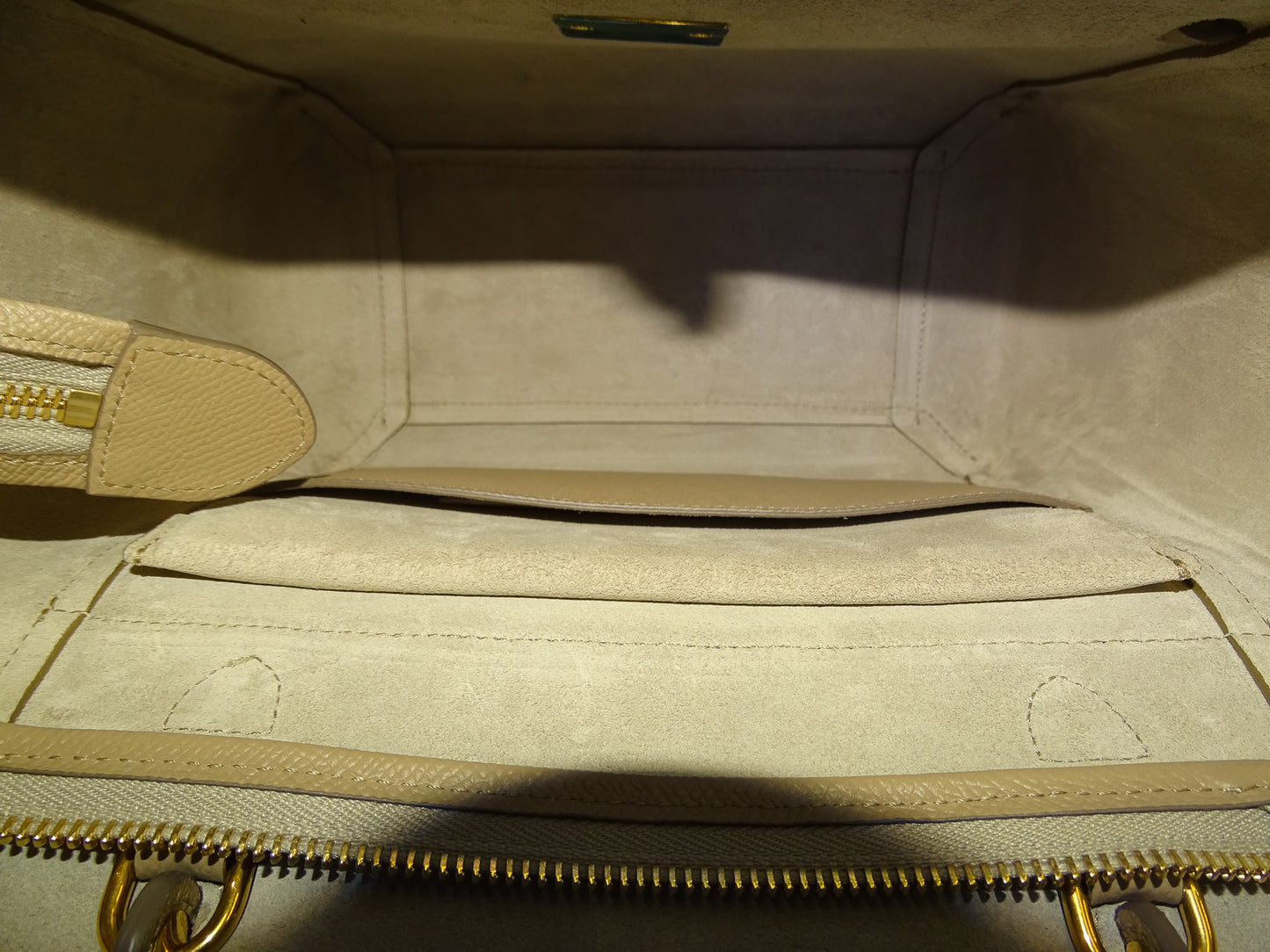 Celine Belt Bag Micro Sand GHW