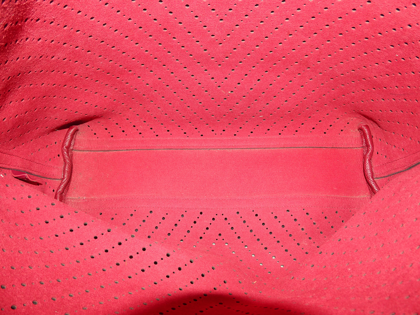 Chanel Perforated Caviar Large Shopping Tote 2016