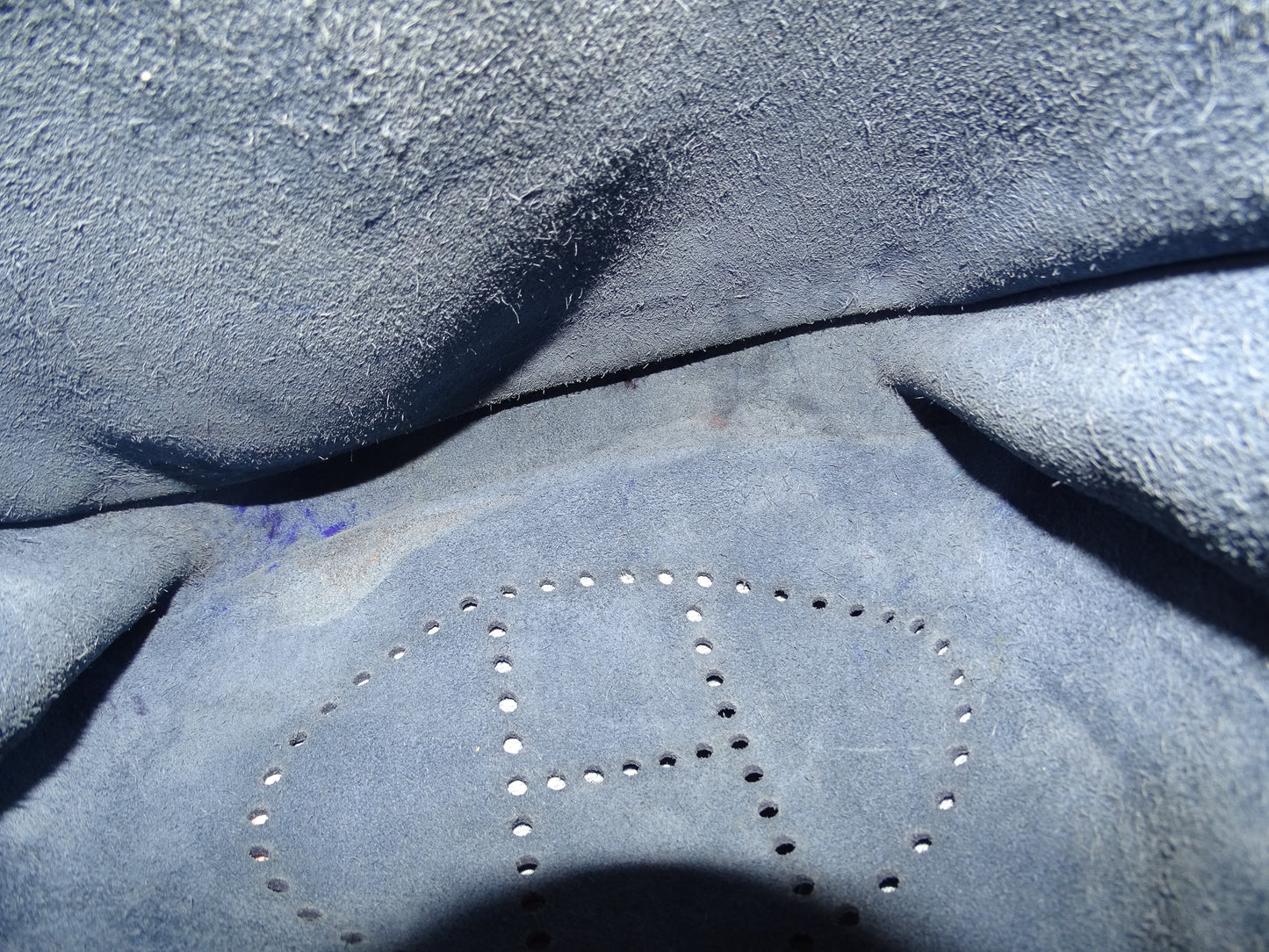 Hermes Eveleyne Clemence leather III PM Bleu Iris