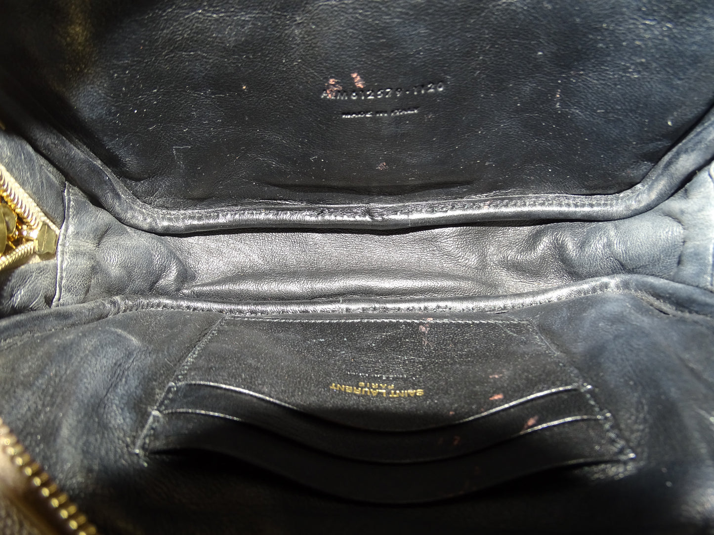 Saint Laurent Lou Mini Matelasse Leather Shoulder Bag
