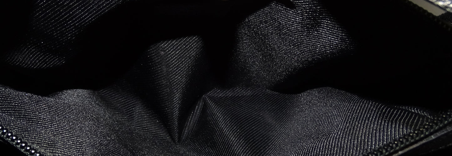 Gucci Abbey D-Ring Pochette Black GG Canvas and Leather