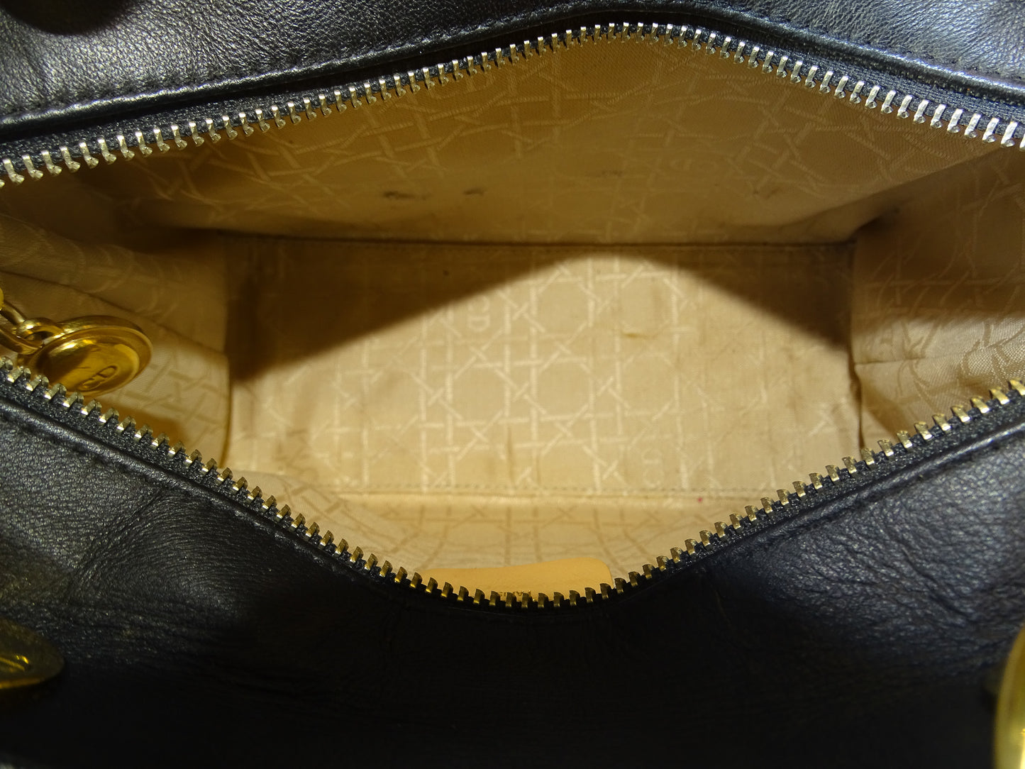 Dior Lady Dior Medium Painted Finish Vintage