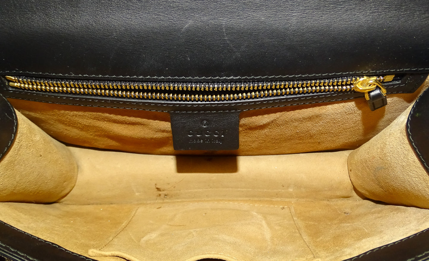 Gucci Sylvie Small Leopard Print Bag