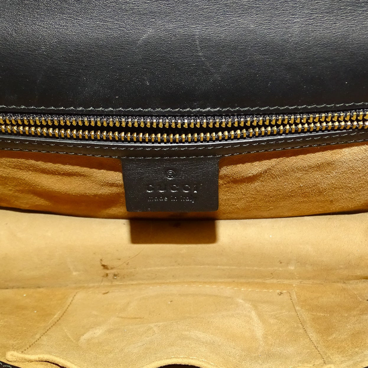 Gucci Sylvie Small Leopard Print Bag
