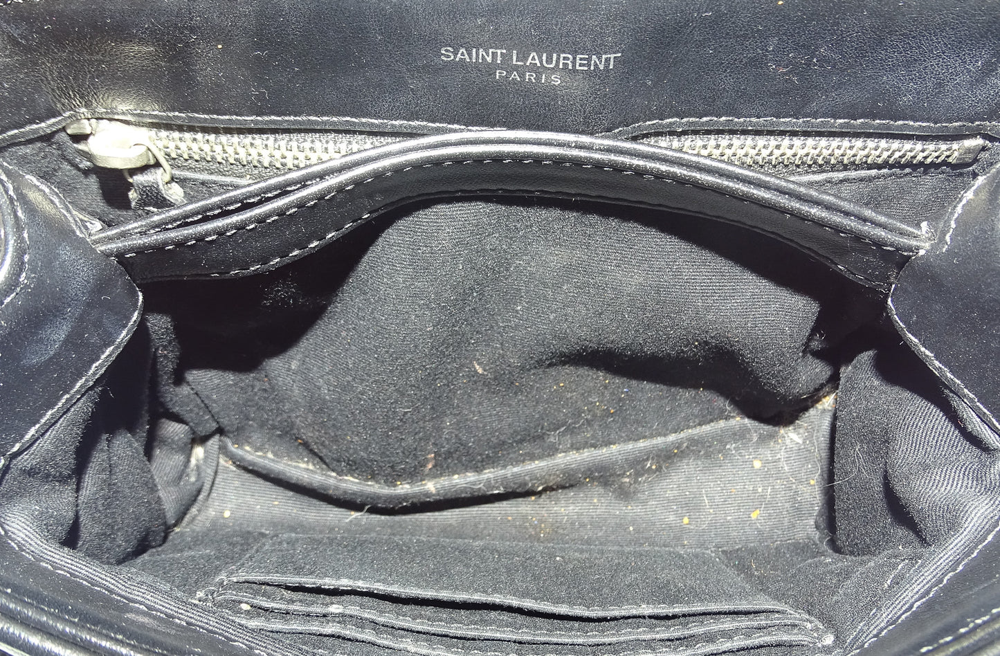 Saint Laurent Loulou Black Leather Toy 2017